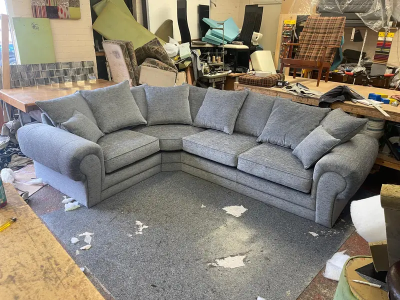Corner suite rebuilt in the workshop