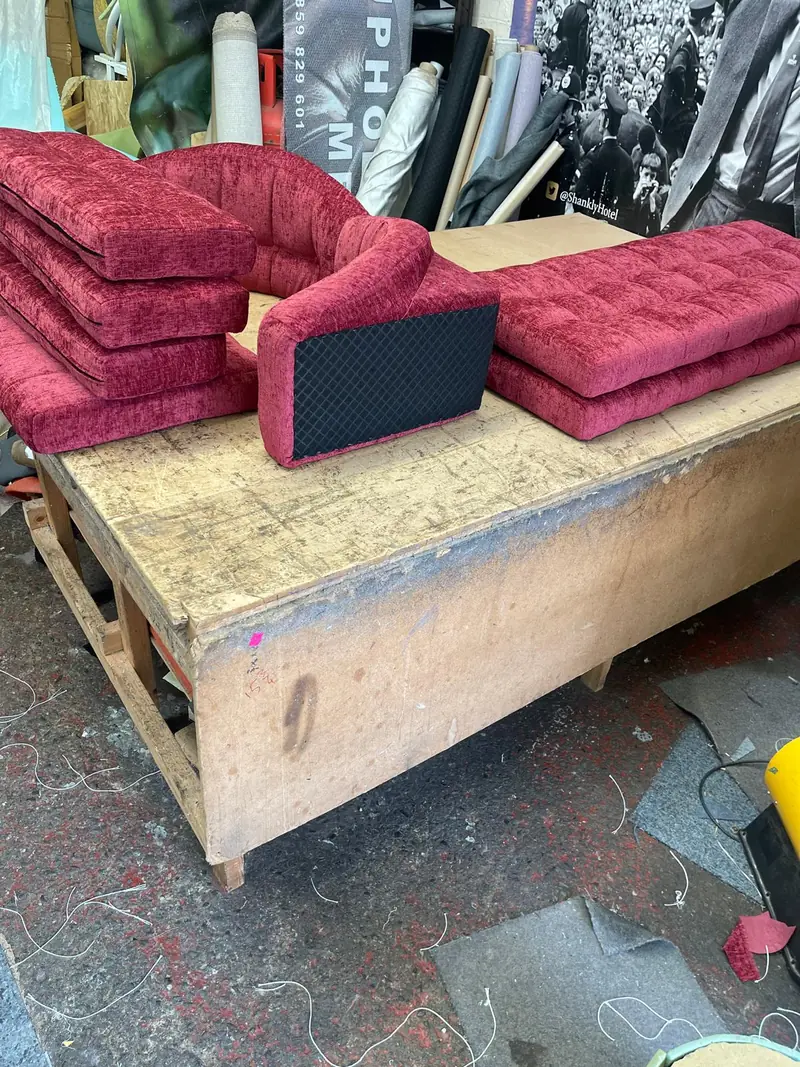 Cushions made up